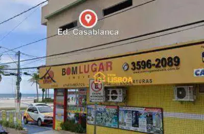 Apartamento com 1 dormitório à venda, 55 m² por r$ 287.000,00 - aviação - praia grande/sp