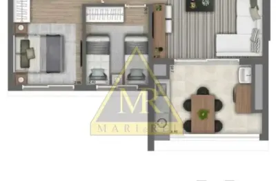 Apartamento com 2 quartos à venda na Rua Gregório Serrão, --, Vila Mariana, São Paulo