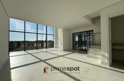 Apartamento duplex novo para primeira locacao no fifty cabral - 3 suites e 3 vagas - 252 m2