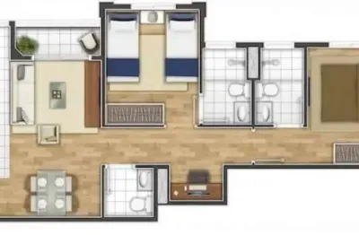Venda - apartamento em condomínio - lagoa seca - santa bárbara d'oeste - sp