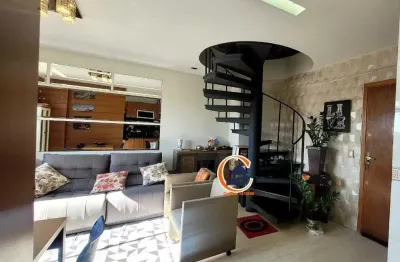 Cobertura  triplex  -    com 144m -  3 dormitórios - 1 vaga