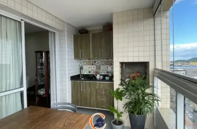 Lindo apartamento na ponta da praia - 2 suítes - 2 vagas e lazer completo