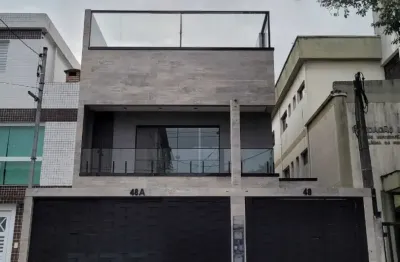 Sobreposta alta duplex – nova / alto padrão – boqueirão – santos - 4 suítes - piscina