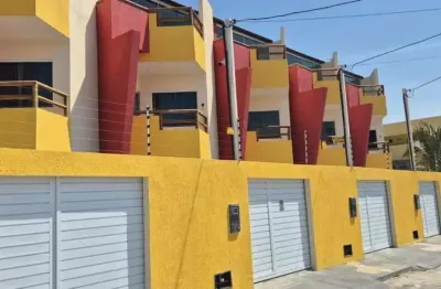 Village para locação em camaçari, arembepe (abrantes), 3 dormitórios, 2 banheiros, 1 vaga