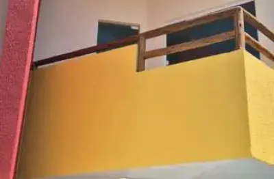 Village para locação em camaçari, arembepe (abrantes), 3 dormitórios, 2 banheiros, 1 vaga