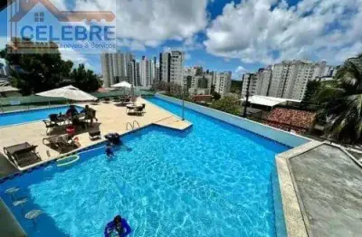 Apartamento para venda em salvador, candeal, 3 dormitórios, 1 suíte, 3 banheiros, 2 vagas