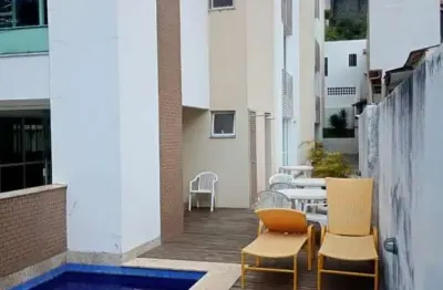 Cobertura para venda em salvador, rio vermelho, 2 dormitórios, 2 suítes, 1 banheiro, 2 vagas