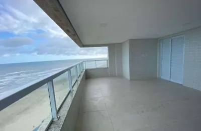 Apartamento com 3 dormitórios à venda, 140 m² por r$ 1.800.000,00 - caiçara - praia grande/sp
