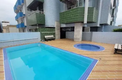 Apartamento com 1 dormitório à venda, 73 m² por r$ 280.000 - caiçara - praia grande/sp