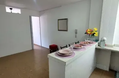Kitnet com 1 dormitório à venda, 30 m² por r$ 198.000,00 - aviação - praia grande/sp