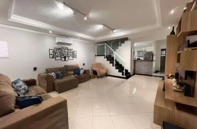 Sobrado com 3 dormitórios à venda, 121 m² por r$ 630.000,00 - caiçara - praia grande/sp