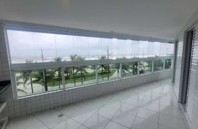 Apartamento com 2 dormitórios para alugar, 75 m² por r$ 4.000,02/mês - maracanã - praia grande/sp