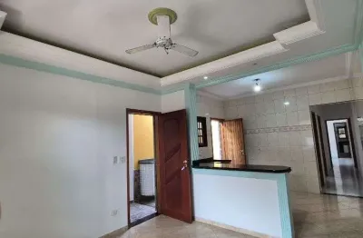 Casa com 2 dormitórios para alugar, 85 m² por r$ 3.000,00/mês - jardim imperador - praia grande/sp