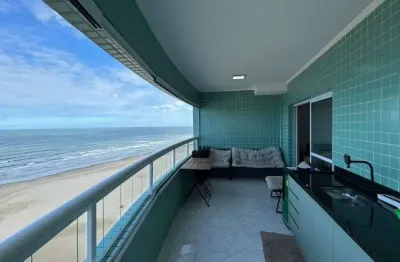 Comprar apartamento frente mar com 3 quartos em praia grande