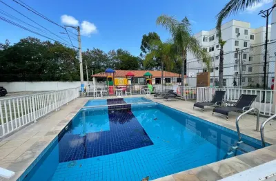 Apartamento no condomínio completo cg, 2 quartos, vaga de garagem, condução na porta do condomínio, 3 minutos do west shopping
