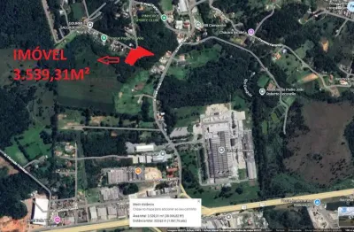 Terreno à venda, 3539.31 m2 por r$373000.00  - colonia faria - colombo/pr