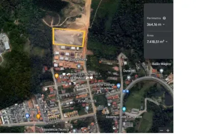 Terreno à venda, 2413.01 m2 por r$540000.00  - embu - colombo/pr