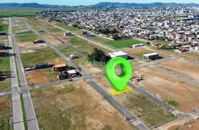 Terreno à venda com frente para duas ruas, humaitá de cima - tubarão/sc