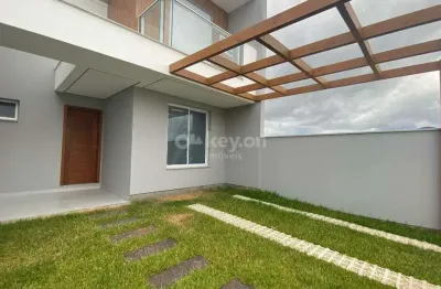Casa geminada à venda, 2 quartos, 2 suítes, 1 vaga, monte castelo - tubarão/sc