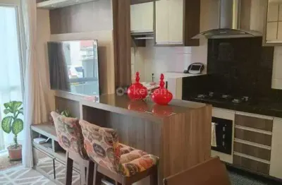 Apartamento semi mobiliado à venda no Residencial Rimini, em Vila Esperança, Tubarão, pronto para morar!