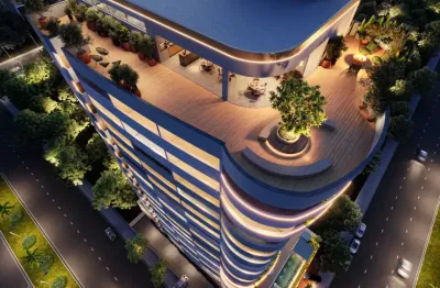 Edge landscape i apartamentos studio e 2quartos na zona sul, av. landscape próximo ao parque una