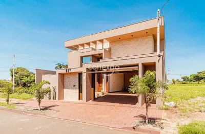 Casa alto padrão semi mobiliada à venda, jardim porto alegre, toledo/pr