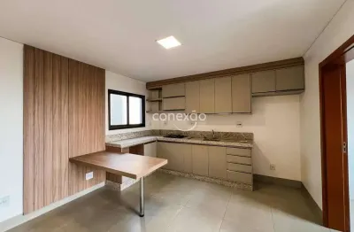 Apartamento semi mobiliado com 02 quartos e 01 suíte para locação, jardim santa maria, toledo/pr