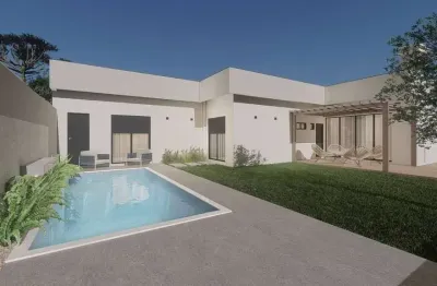 Casa alto padrão à venda com 3 suítes, vila industrial - toledo
