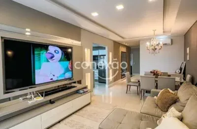 Apartamento mobiliado com 03 vagas de garagem à venda, vila industrial, toledo/pr