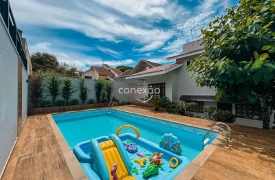 Sobrado com piscina no lago à venda,  jd. la salle, toledo/pr