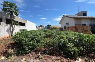 Terreno a venda, de 250m², loteamento flora galante, jardim coopragro,toledo/pr