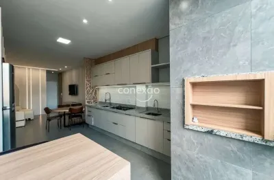 Apartamento para venda com 1 suíte + 1 demisuíte, vila industrial - toledo