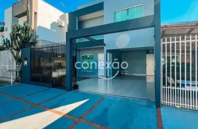 Sobrado com piscina e semimobiliado à venda, jardim gisela, toledo/pr