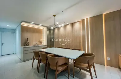Apartamento alto padrao mobiiado à venda no edificio vila madero, jardim la salle, toledo/pr