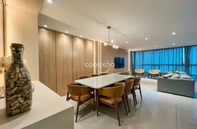 Apartamento alto padrao mobiiado à venda no edificio vila madero, jardim la salle, toledo/pr