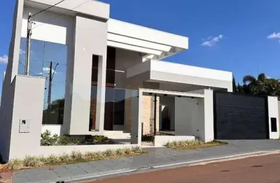 Casa alto padrão à venda com 3 suítes, jardim pancera, toledo/pr
