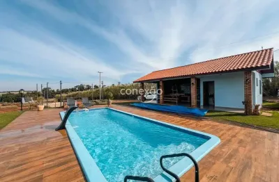 Chacara a venda com 20.000,00² com piscina e área de festa, linha concordia - toledo/pr