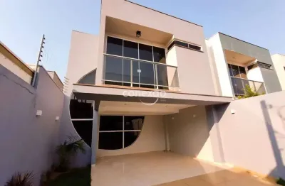 Sobrado para locação com 3 suítes, sendo 1 suíte com closet, jd. pancera - toledo/pr