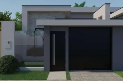 Casa para venda com 1 suíte + 1 quarto, edícula com churrasqueira, jd. bresan - toledo/pr