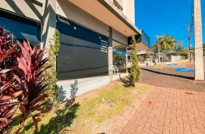Sala comercial de esquina para locação, jd. parizotto - toledo/pr