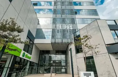 Sala comercial térrea de esquina no corporativo taipas para locação, centro - toledo/pr