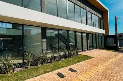 Sala comercial com mezanino e estacionamento para locação, vila pioneiro - toledo/pr