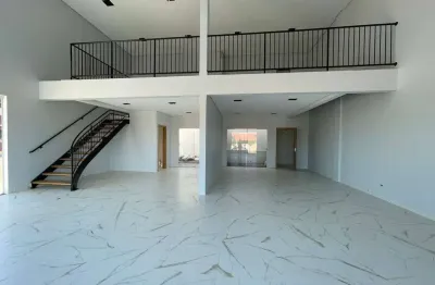 Sala comercial com mezanino para locação, centro, toledo/pr