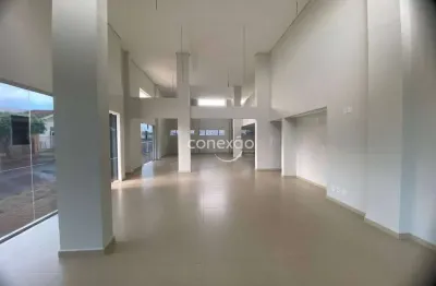 Sala comercial com mezanino para locação, vila becker, toledo/pr