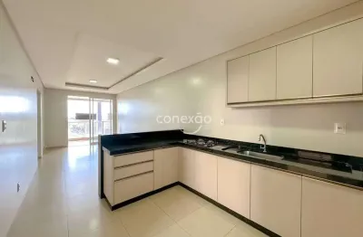Apartamento semimobiliado para locação próximo a prati donaduzzi com 1 suíte + 1 quarto e sacada com churrasqueira, tocantins - toledo/pr