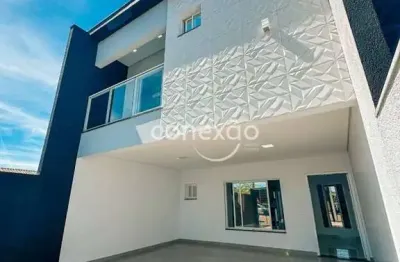 Sobrado para locação com 3 suítes, 4 vagas de garagem e piscina, jd. concórdia - toledo/pr