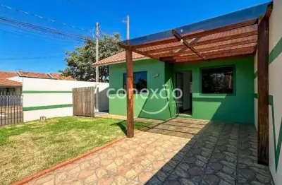 Casa de esquina para locação com 2 quartos, jd. coopagro - toledo/pr