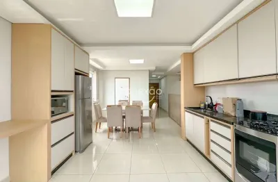 Apartamento mobiliado para locação com 1 suíte + 2 quartos, centro - toledo/pr