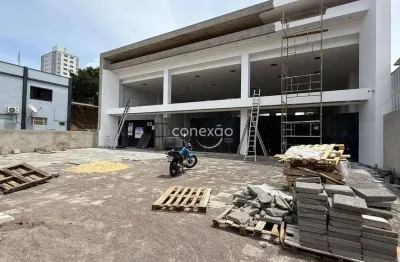 Sala comercial nova para locação, com 760m² e estacionamento próprio, vila industrial - toledo/pr