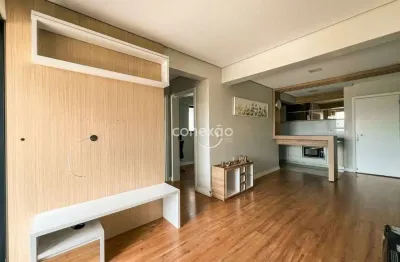 Apartamento para venda ou locação, com sacada com churrasqueira, 2 quartos, jardim pancera - toledo
